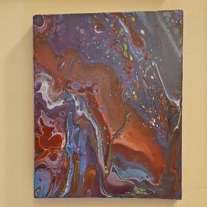 Abstract Multicolor Canvas Art